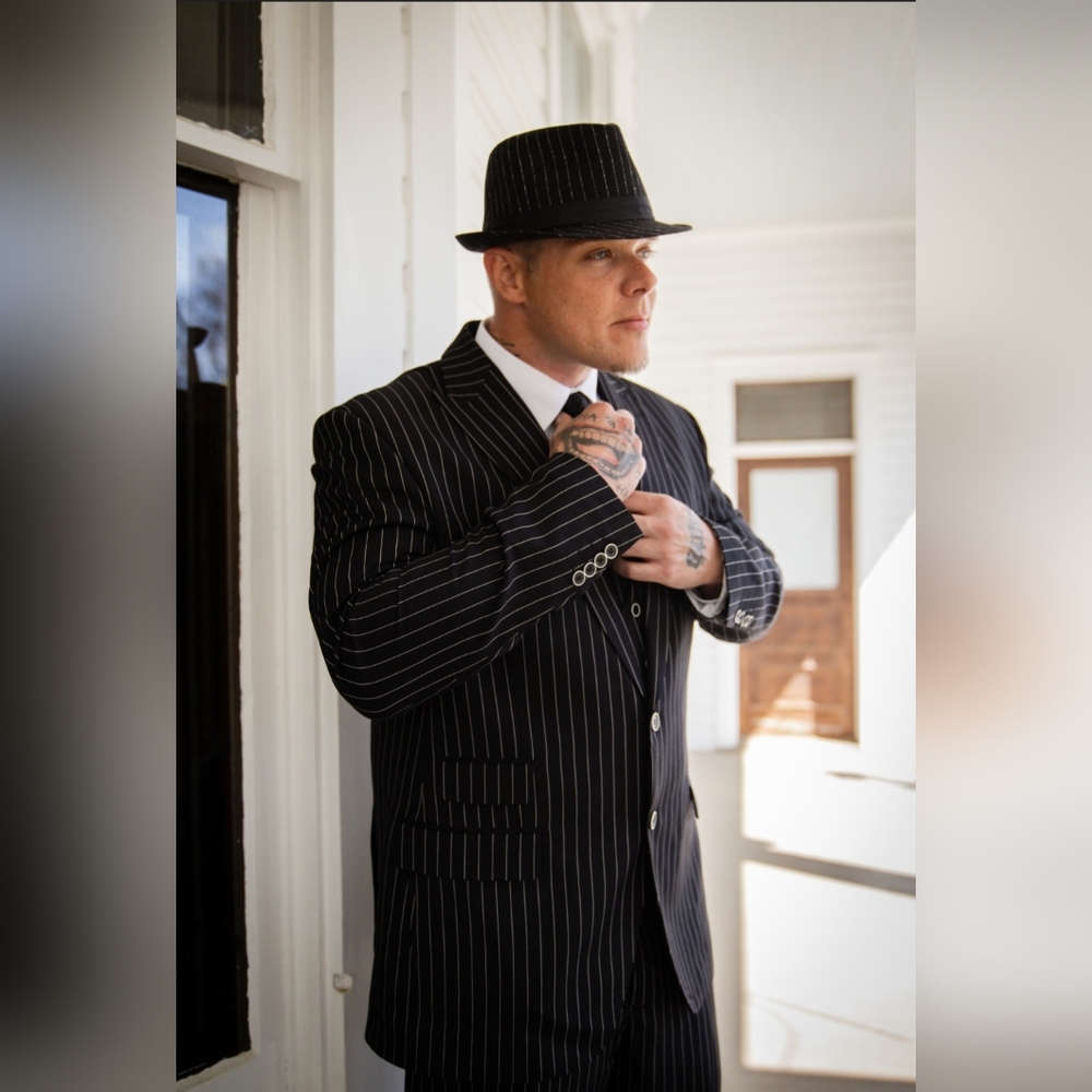 Pin Stripe Tux - image 1